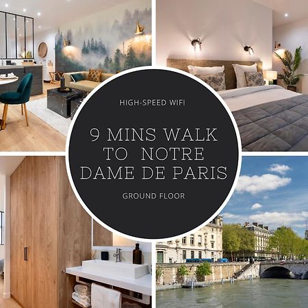 Appartement Cosy A 9 Min A Pied De La Cathedrale Notre Dame Parigi Esterno foto