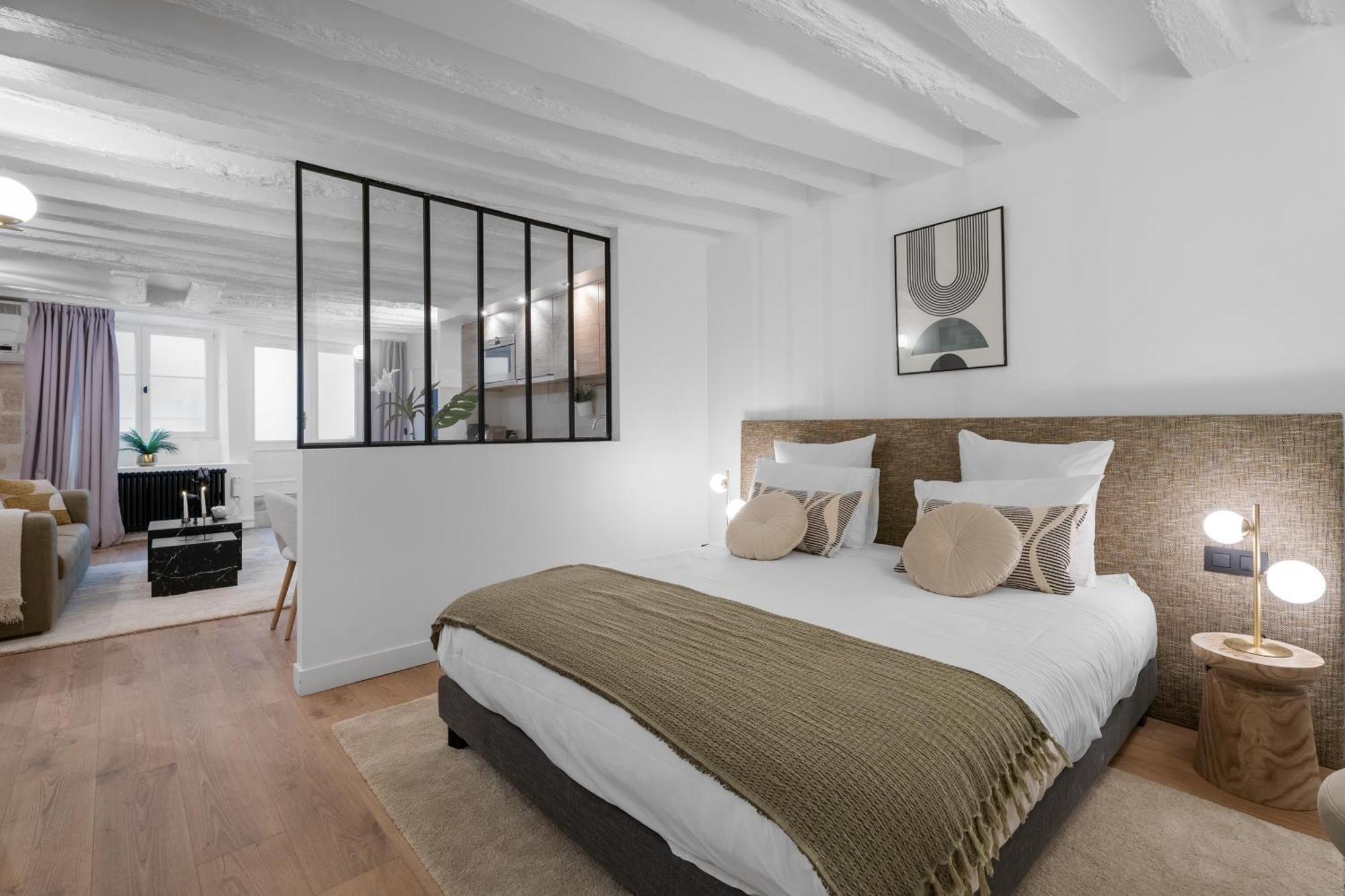 Appartement Cosy A 9 Min A Pied De La Cathedrale Notre Dame Parigi Esterno foto