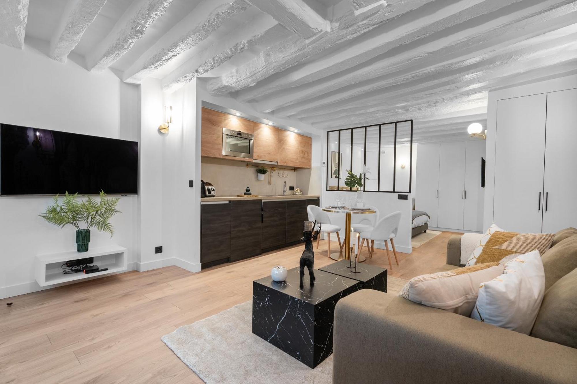 Appartement Cosy A 9 Min A Pied De La Cathedrale Notre Dame Parigi Esterno foto