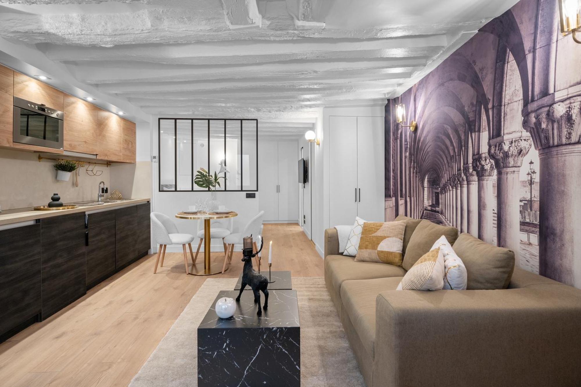 Appartement Cosy A 9 Min A Pied De La Cathedrale Notre Dame Parigi Esterno foto