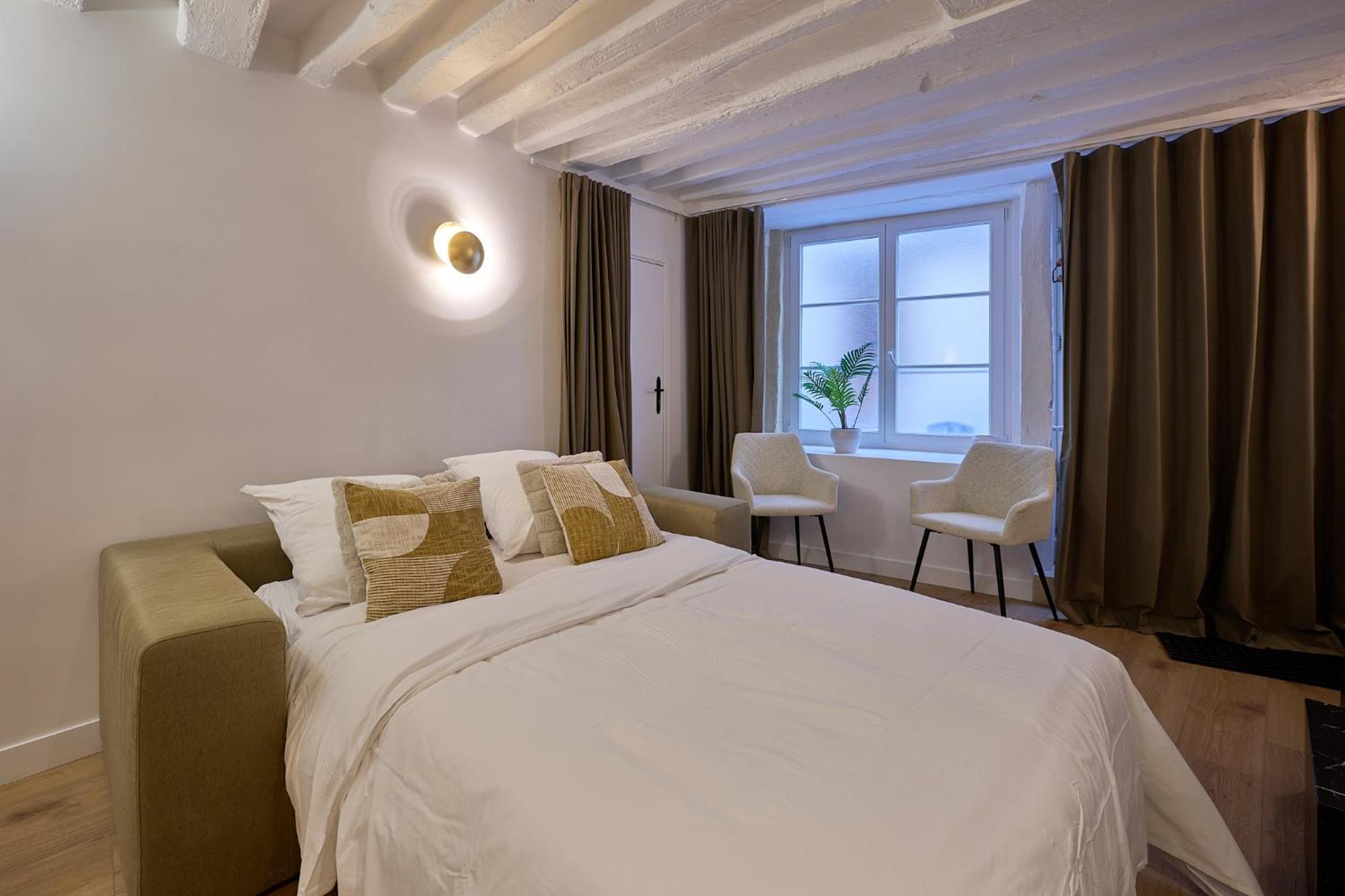 Appartement Cosy A 9 Min A Pied De La Cathedrale Notre Dame Parigi Esterno foto
