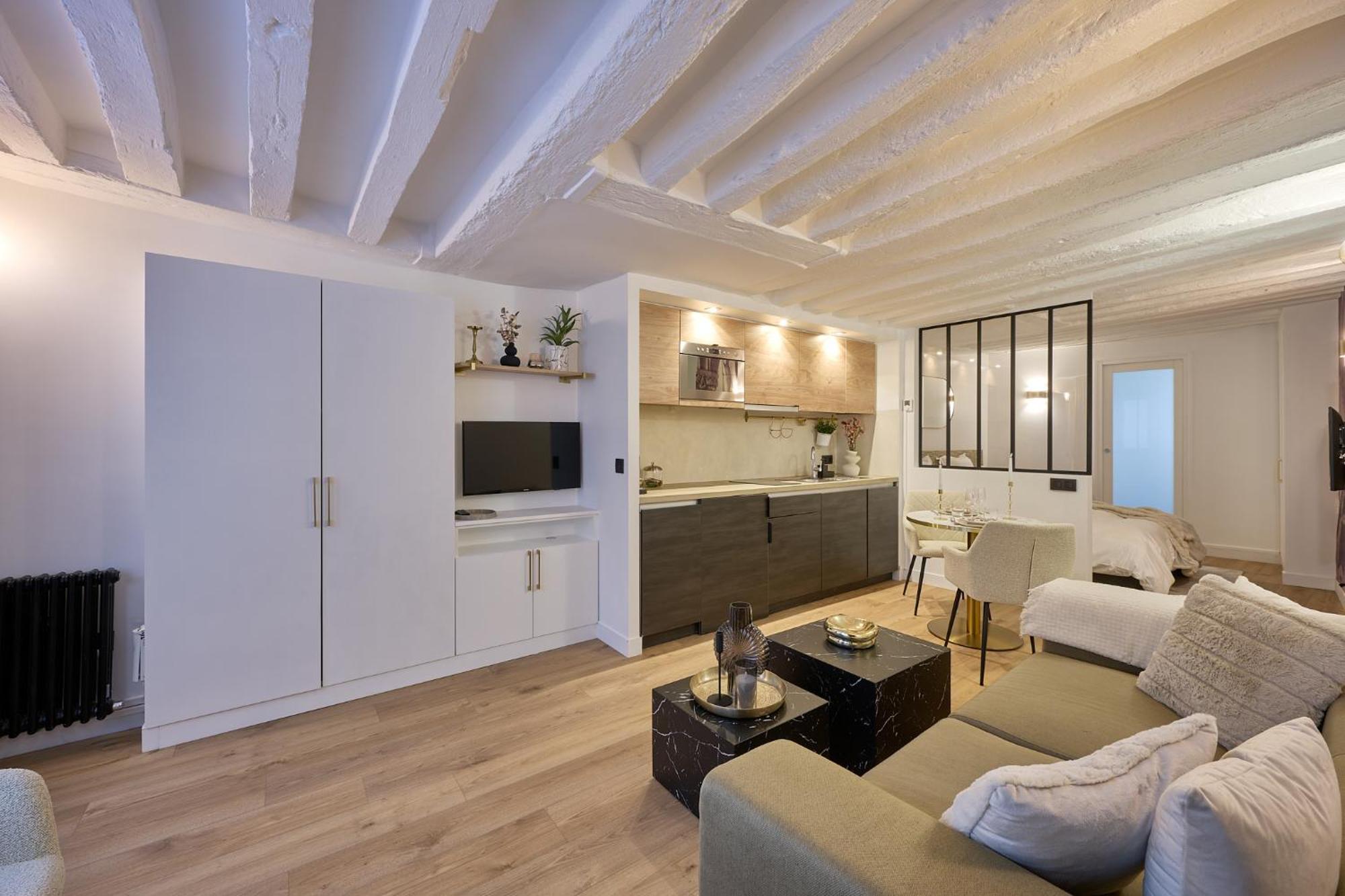 Appartement Cosy A 9 Min A Pied De La Cathedrale Notre Dame Parigi Esterno foto